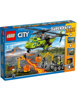LEGO City 66540 Sopečný prieskumníci 3 v 1