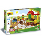 Unico Plus stavebnice Farma kompatibilní 46 dílů