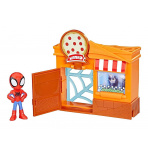 Hasbro Spiderman SPIDEY AND HIS AMAZING FRIENDS City Blocks Spidey a pizzere
