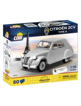 COBI 24510 Youngtimer Automobil Citroën 2CV ,,Kachna