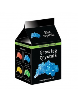Mini chemická sada - Rostoucí krystaly modré