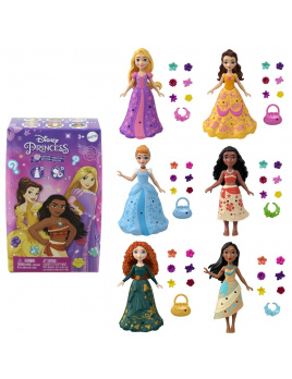 Mattel Disney Princess Malá panenka s květinovými ozdobami HPP42
