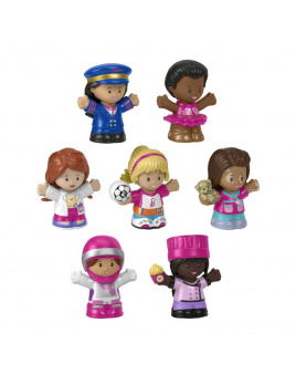 Little People Barbie® Můžeš být čímkoli Sada 7 figurek, Mattel HCF58
