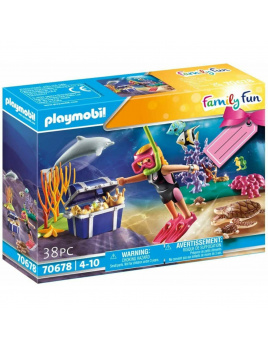 Playmobil 70678 Dárkový set Potápěčka s pokladem