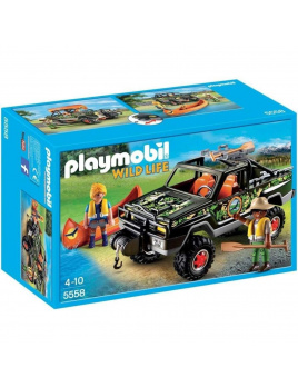 Playmobil 5558 Pick-up s kánoí