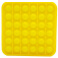 Bubble pops - Praskající bubliny silikon antistresová hra čtverec žlutý