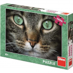 Dino Puzzle Zelenooká kočka 300d. XL