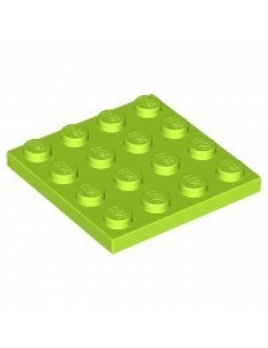 LEGO® 3031 Podložka 4x4 Limetkově zelená