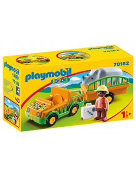 Playmobil 70182 Převoz nosorožce (1.2.3)