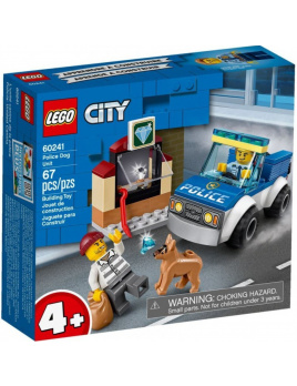 LEGO® CITY 60241 Jednotka s policejním psem