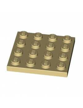 LEGO® 3031 Podložka 4x4 Béžová