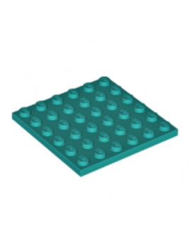 LEGO® 3958 Podložka 6x6 Azurová