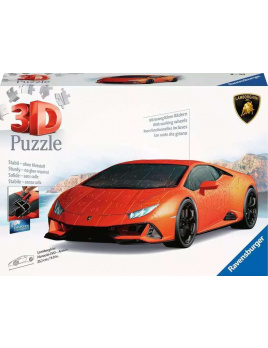 Ravensburger 11571 Puzzle 3D Lamborghini Huracan Evo oranžové 156 dílků