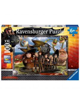 Ravensburger 10549 Puzzle Jak vycvičit draka 2, 100 dílků XXL