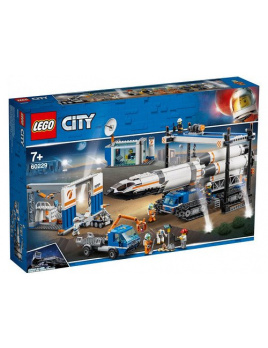 LEGO City 60229 Montáž a preprava vesmírnej rakety