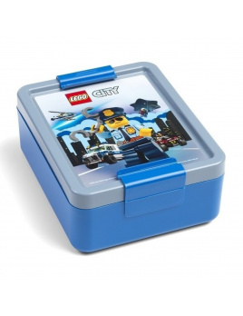 LEGO® CITY Policie Svačinový box modrý