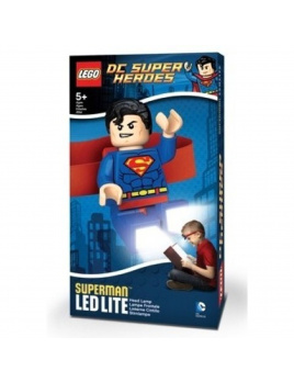 Lego LED čelovka Super Heroes Superman 7 cm