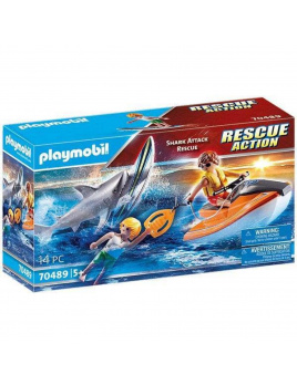 Playmobil 70489 Záchrana při útoku žraloka