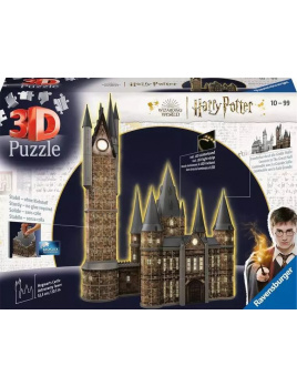 Ravensburger 11551 Puzzle 3D Harry Potter: Bradavický hrad - Astronomická věž Noční edice
