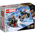 LEGO Marvel 76260 Black Widow a Captain America na motorkách