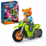 LEGO® CITY 60356 Medveď a kaskadérská motorka