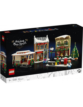 LEGO Icons 10308 Vianoce na hlavnej ulici