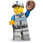 LEGO® 71001 Minifigurka Hráč Baseballu