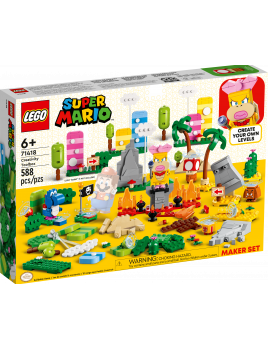 LEGO Super Mario 71418 Set pre tvorcov – tvorivý box