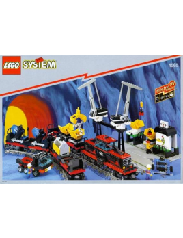 LEGO City 4565 Nákladní vlak s překladištěm