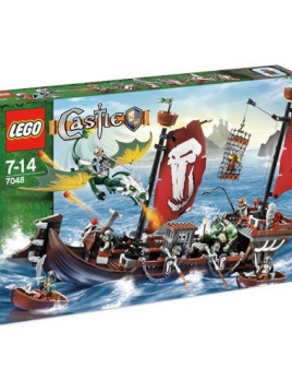 LEGO Castle 7048 Válečná loď trolov