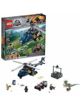 LEGO Jurassic World 75928 Prenásledovanie Bluea helikoptérou