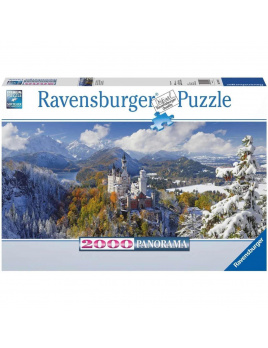 Ravensburger 16691 Puzzle Neuschwanstein panorama 2000 dílků
