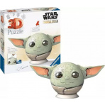 Ravensburger 11555 Puzzleball Star Wars: Baby Yoda s ušima 72 dílků