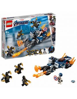 LEGO Super Heroes 76123 Captain America: útok Outriderov