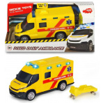 Dickie Ambulance Iveco 18cm česká verze