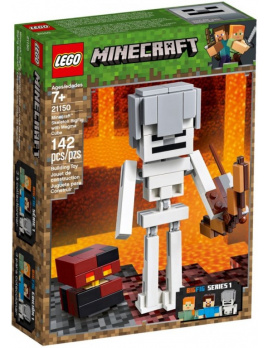 LEGO Minecraft 21150 Veľká figurka: Kostlivec s pekelným slizom