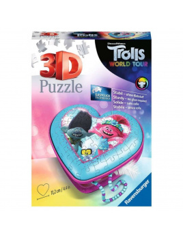 Ravensburger 11232 Puzzle 3D Srdce Trollové 54 dílků