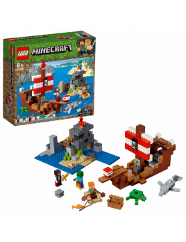 LEGO Minecraft 21152 Dobrodružstvo pirátskej lode