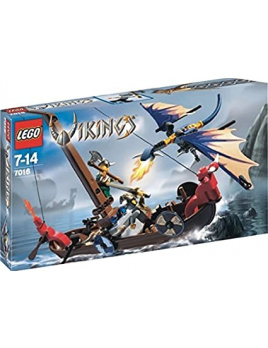 LEGO Vikings 7016 - Viking Boat Against The Wyvern Dragon