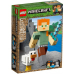 LEGO Minecraft 21149 Veľká figurka: Alex s kuraťom