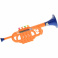MaDe Trumpeta plastová 4 klapky 35 cm oranžová