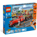 LEGO City 3677 Červený nákladní vlak