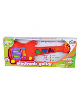 RedBox Dětská elektronická kytara 48 cm, světlo, zvuk