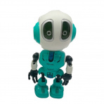 Interaktivní robot modrý 12cm