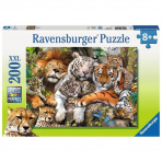Ravensburger 12721 Puzzle Dřímající kočky 200 XXL dílků