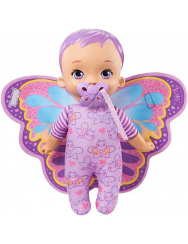 Mattel My Garden Baby™ Motýlí miminko fialové, HBH39