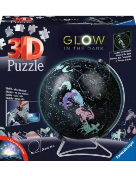 Ravensburger 11544 Puzzle-Ball Svítící globus: Hvězdná obloha 190 dílků