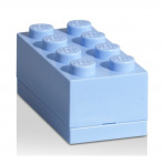 LEGO® Mini box 45x91x42 světle modrý