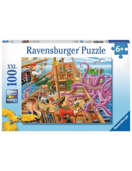 Ravensburger 10939 Puzzle Pirátské dobrodružství XXL 100 dílků