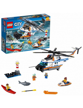 LEGO City 60166 Výkonná záchranárska helikoptéra